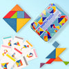 Wooden Tangram Puzzle Set for Kids – Montessori Learning Toy
