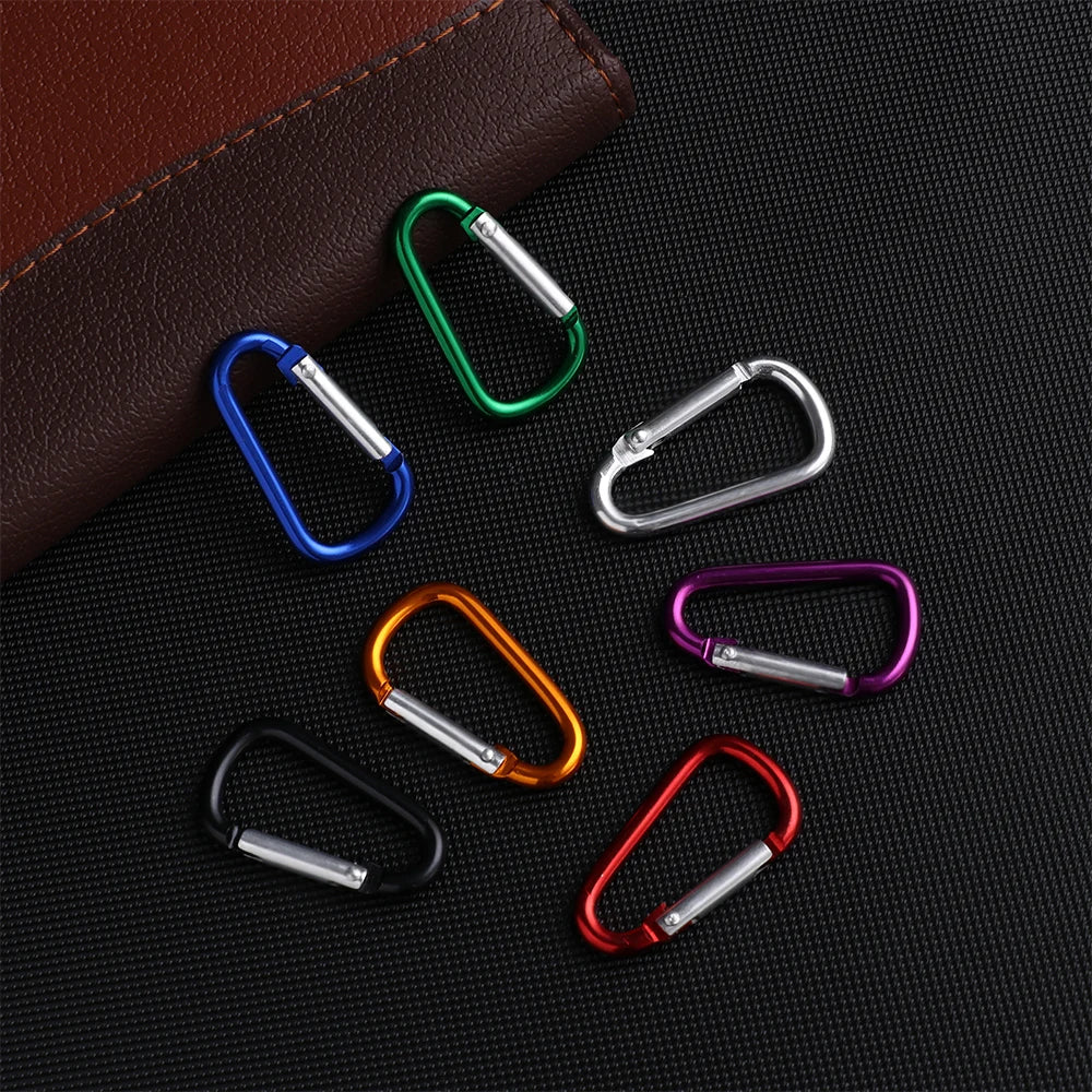 Aluminum Alloy Carabiner Clip for Keys, Gear, and Outdoor Gear
