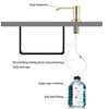 Built-In Kitchen Sink Soap Dispenser with Stainless Steel Pump