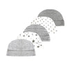Soft Cotton Baby Hats for Newborns & Infants (0-6 Months)