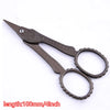 Vintage Floral Embroidery Scissors
