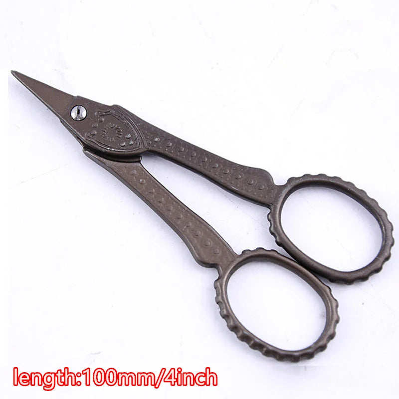 Vintage Floral Embroidery Scissors