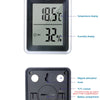 Compact Digital Thermometer and Hygrometer with Magnetic Mount