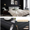 Black Self-Adhesive Waterproof Wallpaper for Kitchen & Furniture Renovation
