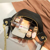 PU Leather Waist Pack with Chain Strap – Hands-Free Crossbody Belt Bag for Women