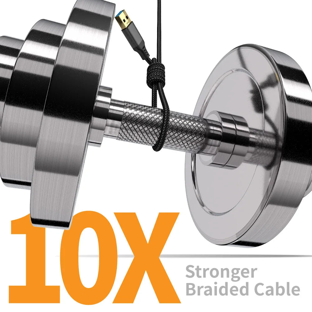 Nylon Braided USB 3.0 Extension Cable
