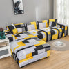 Printed Stretch Sofa Cover for L-Shaped and Corner Sofas