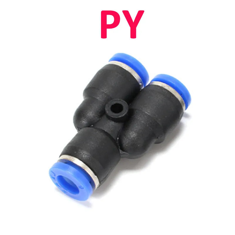 Y-Shaped Push-In Hose Connector