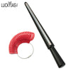 Plastic Ring Sizer Measuring Tool Set with Mandrel Stick