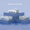 Aluminum USB 3.0 Hub with Clamp Mount for Desktops and Laptops
