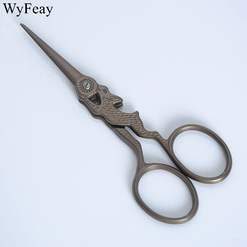 Vintage Floral Embroidery Scissors