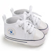 Classic Canvas First Walker Shoes for Babies with Star Print