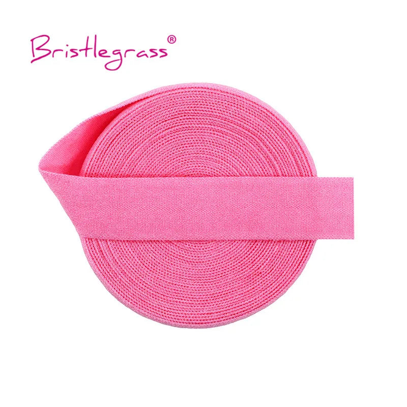 Premium Fold Over Elastic Band for Sewing, Hair Ties & DIY Crafts
