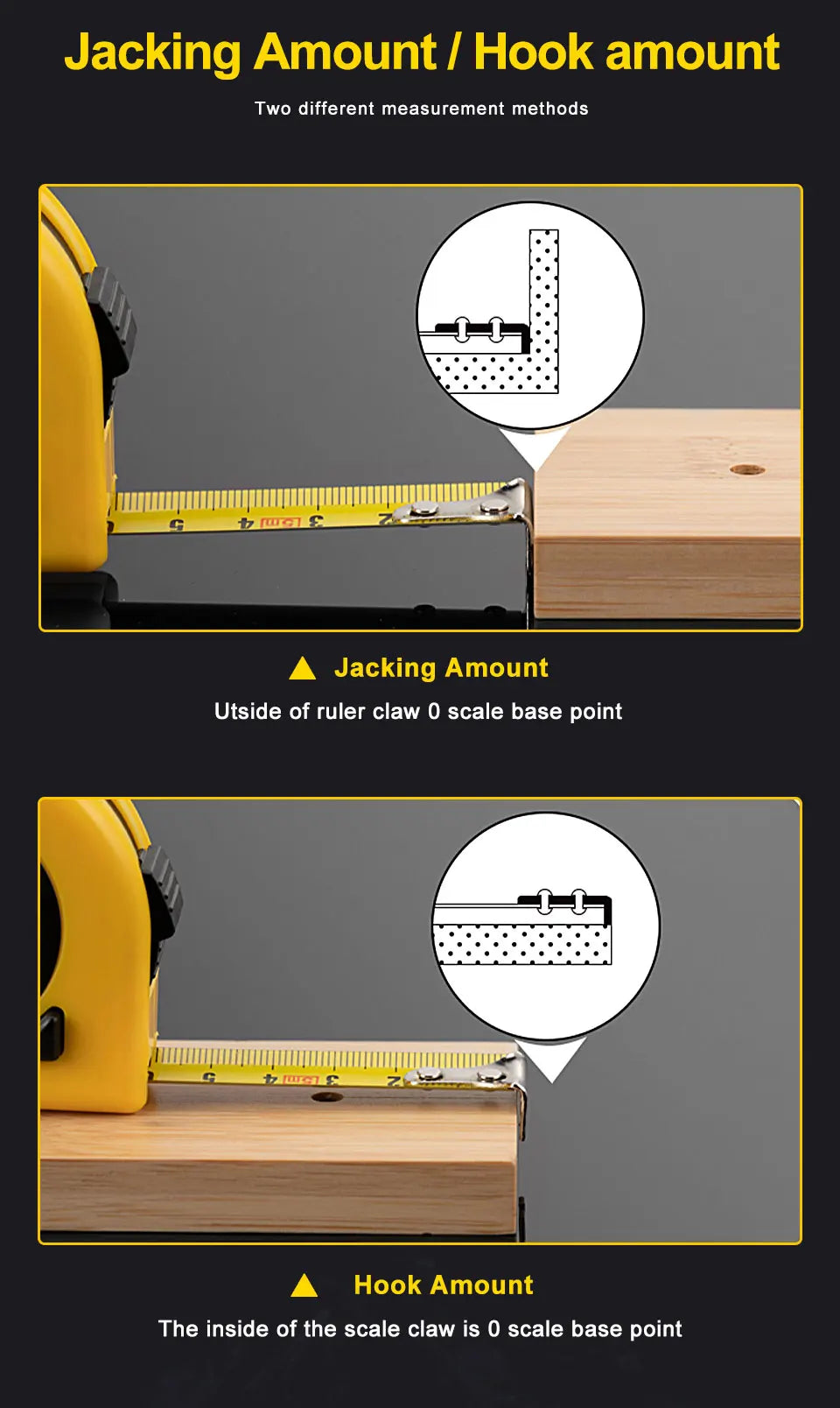Dual-Scale Retractable Measuring Tape – Metric & Imperial, 3m/5m/7.5m