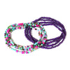 Colorful Beaded Elastic Waist Chain for Women