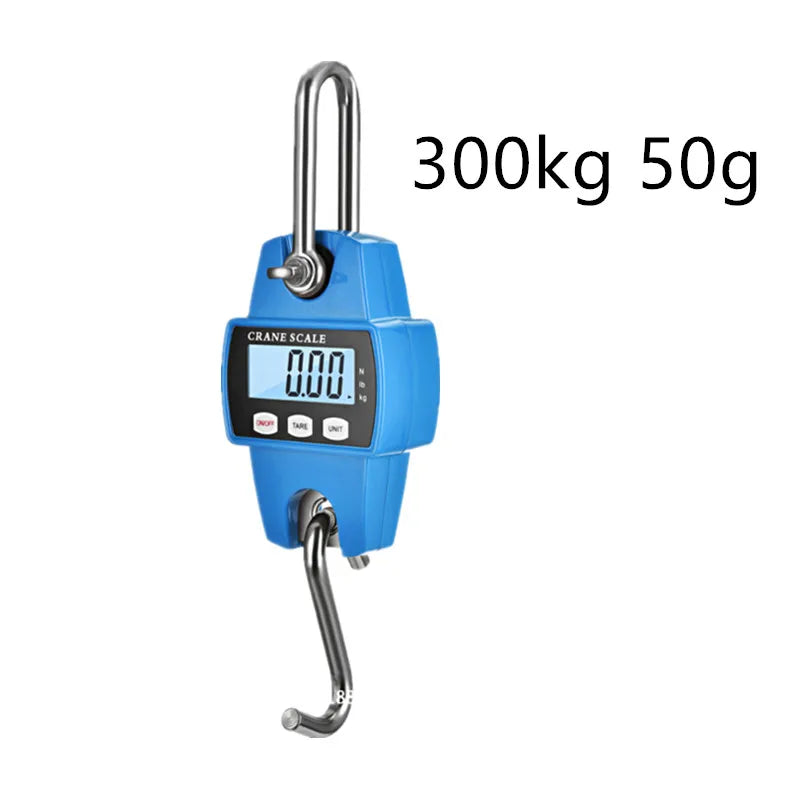 Heavy-Duty Digital Hanging Scale with Big LCD Display