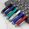 Pocket Laser Pointer & LED Flashlight Keychain