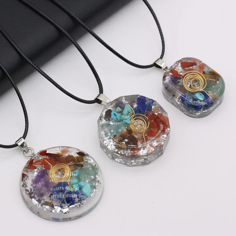 Chakra Energy Pendant Necklace