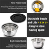 Stainless Steel Mixing Bowl Set with Lids