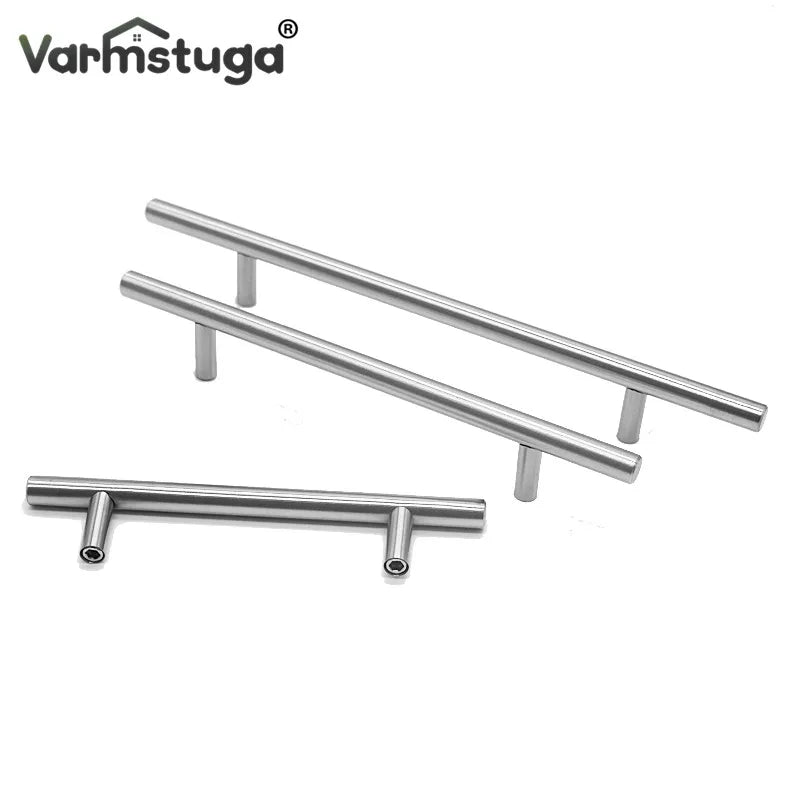 Brushed Stainless Steel Cabinet T-Bar Handle