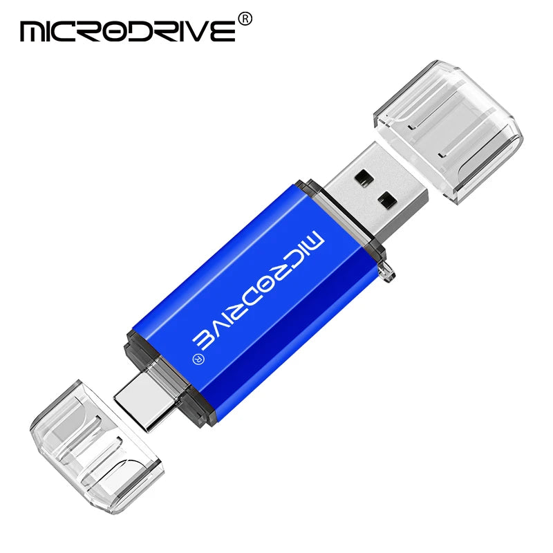 USB-C OTG Flash Drive for Phones, Tablets, and Computers