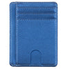 Slim RFID-Blocking Zipper Wallet
