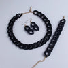 Colorful Acrylic Chain Necklace Set for Women