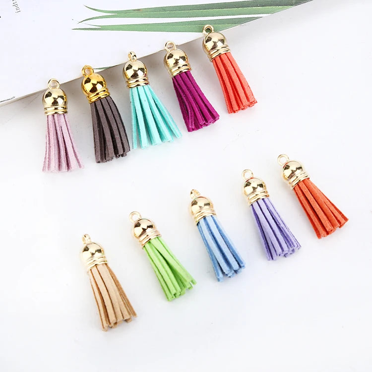 Suede Faux Leather Tassels for DIY Jewelry and Accessories