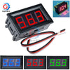 Mini LED Digital DC Voltmeter 0-100V with Three Color Options