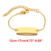 Personalized Stainless Steel Name Bracelet for Baby and Mom