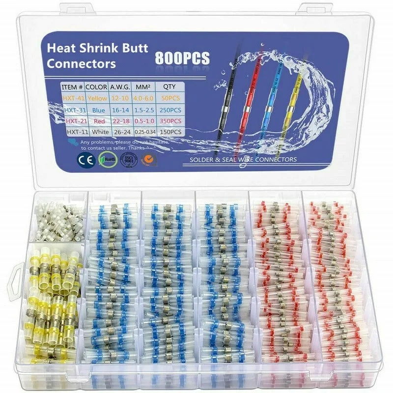 Waterproof Solder Seal Wire Connectors Kit