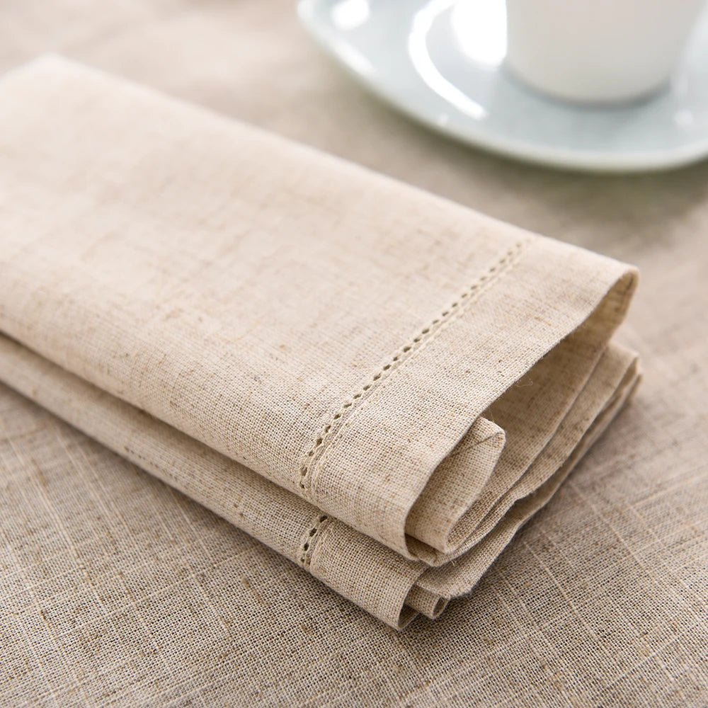 Linen Dinner Napkins for Weddings and Everyday Dining