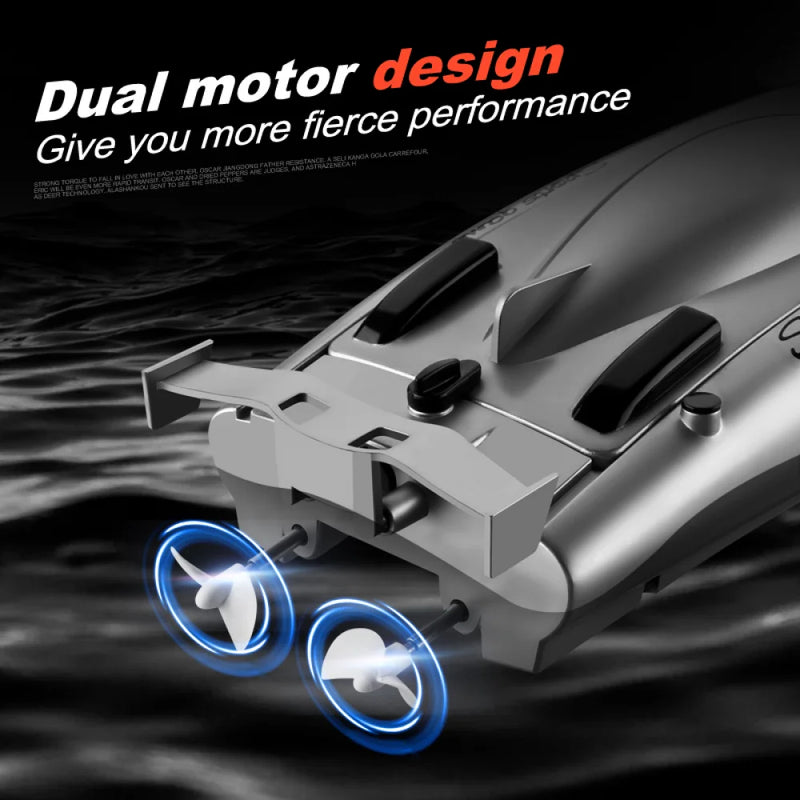 Barco de Carreras RC Impermeable de Alta Velocidad