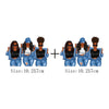 Afro Girl Iron-On Patch for T-Shirts, Hoodies, and Bags