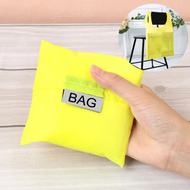 Foldable Cartoon Shopping Bag with Shoulder Straps