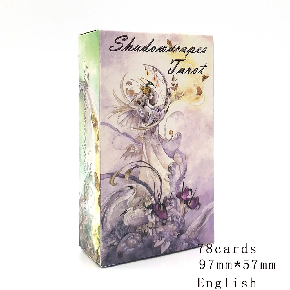 Shadows Tarot Card Deck - 78 Mystical Cards for Divination and Games