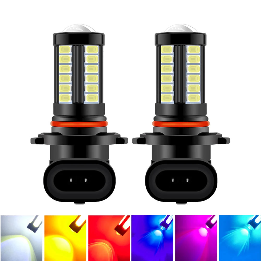 Bright 360° LED Fog Light Bulbs (Pair)