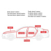Premium Double-Layer Car Door Seal Strip for Weatherproofing & Noise Reduction