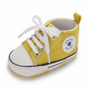 Classic Canvas First Walker Shoes for Babies with Star Print