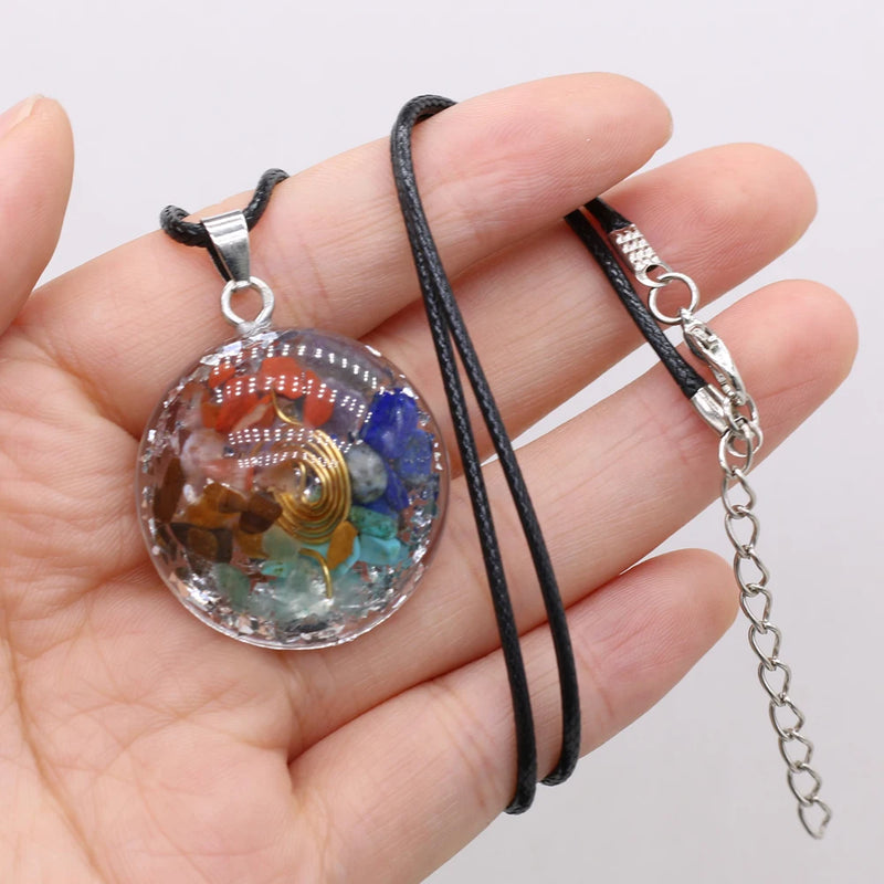 Chakra Energy Pendant Necklace