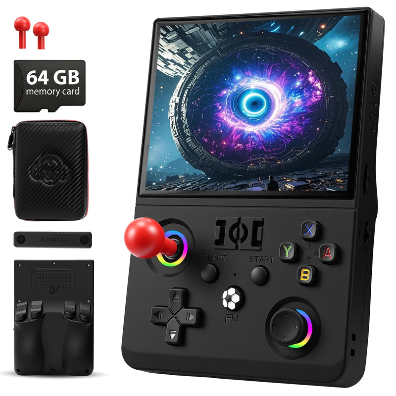 R36 Max 2 Retro Handheld Game Console
