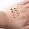 Adhesive Fake Piercing Stud Set