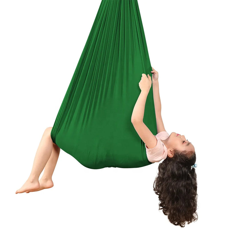 Kids Sensory Swing Hammock with Safety Carabiner