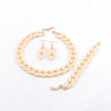 Colorful Acrylic Chain Necklace Set for Women