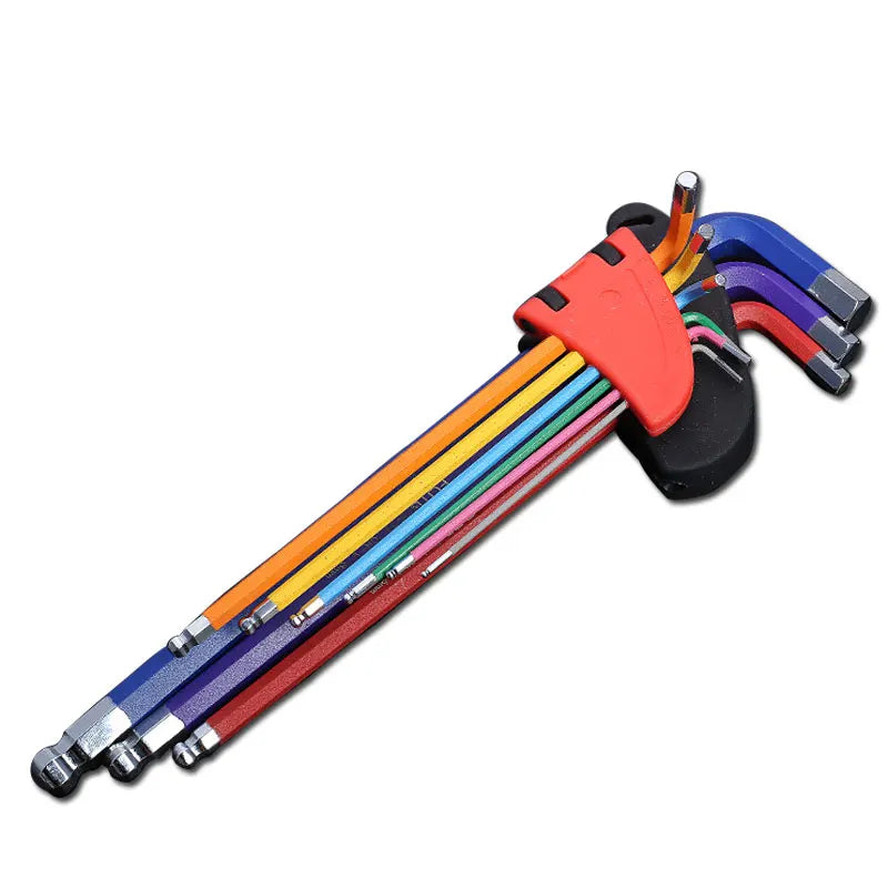 9-Piece Long Arm Hex Key Set (1.5–10 mm)