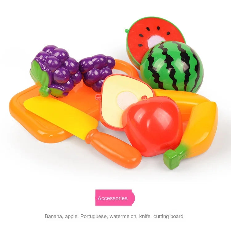 Interactive Fruit & Vegetable Cutting Play Set
