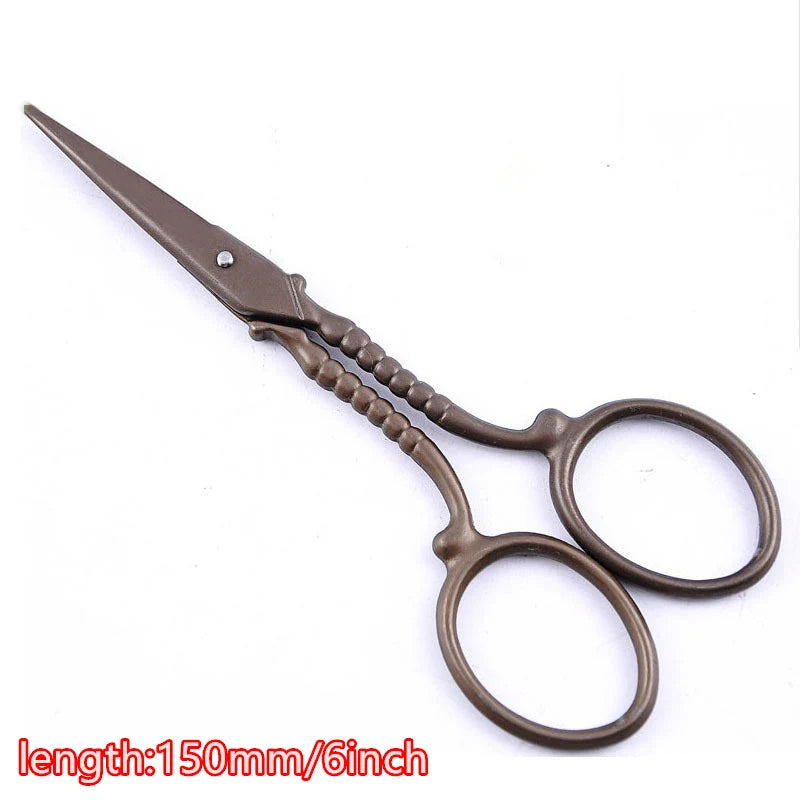 Vintage Floral Embroidery Scissors