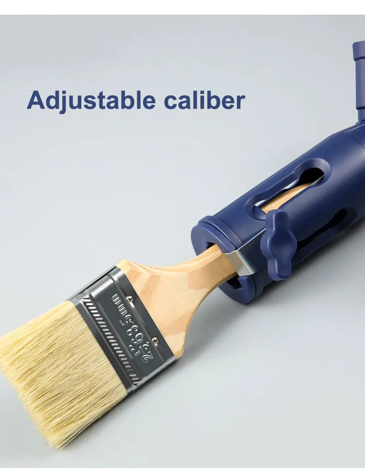 Multi-Angle Paint Brush Extension Clamp for Poles