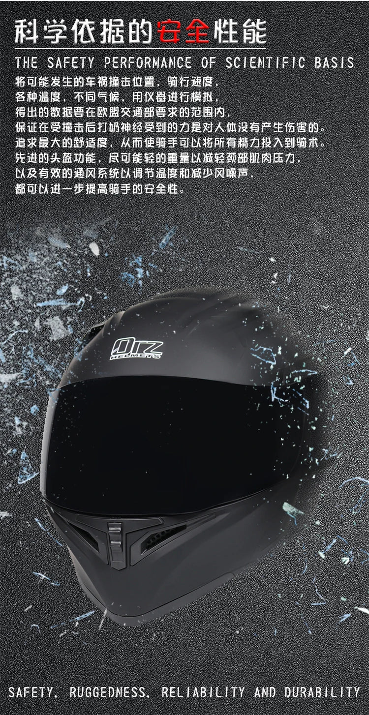 A black modular flip-up motorcycle helmet is shown against a dark, textured background.