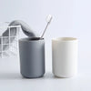 Wall-Mounted Toothbrush and Cup Holder